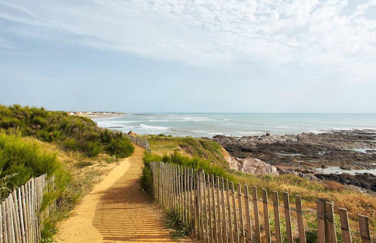 Chalet Pour 6, Residence De Vacances Avec Piscine Brétignolles-sur-Mer Exteriér fotografie